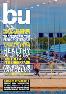 Cover magazine Bouw en Uitvoering 8-2018