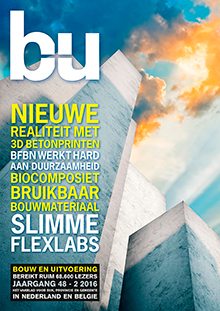 Cover magazine Bouw en Uitvoering 2-2016
