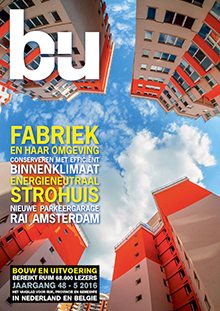 Cover magazine Bouw en Uitvoering 5-2016