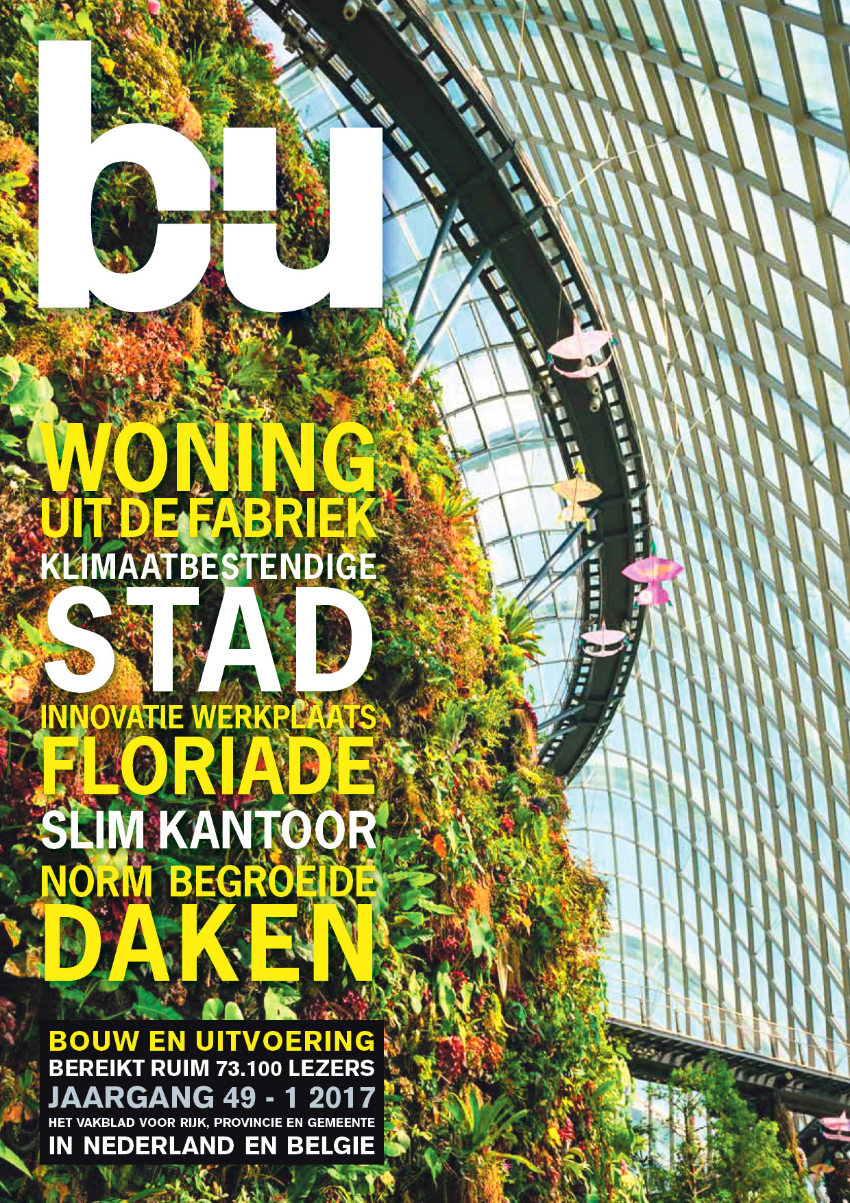 Cover magazine Bouw en Uitvoering 1-2017