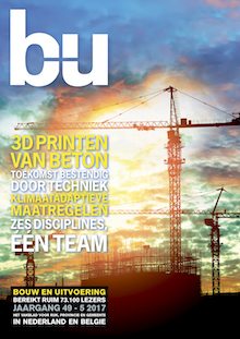 Cover magazine Bouw en Uitvoering 5-2017