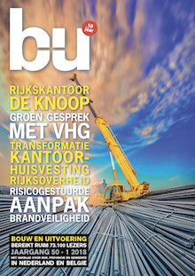 Cover magazine Bouw en Uitvoering 1-2018