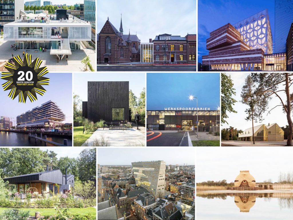 Genomineerden BNA Beste Gebouw van het Jaar 2020