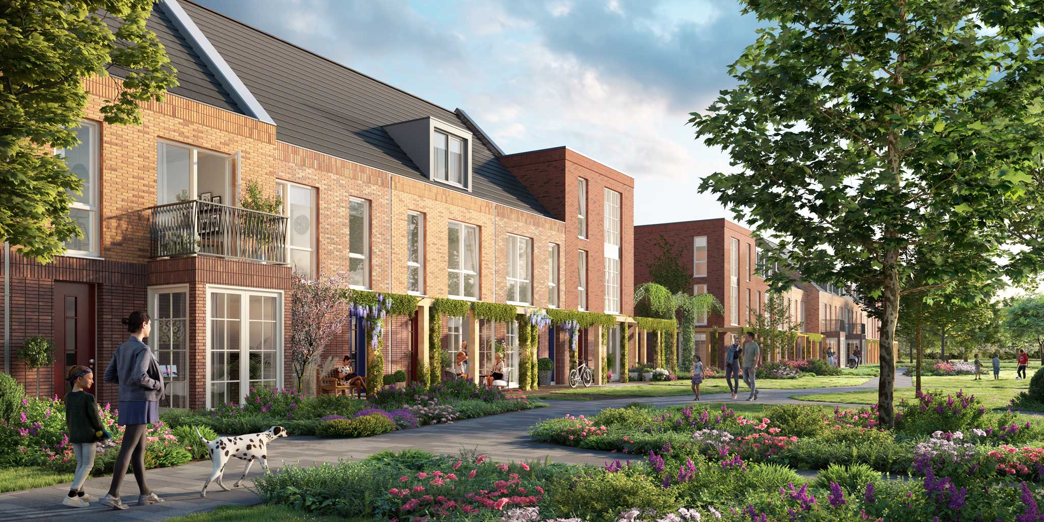 Impressie-Carré-van-Westergouwe,-Gouda.-Beeld-BPD BPD ontwikkeld mee aan de 4.000 woningen in wijk Westergouwe Gouda