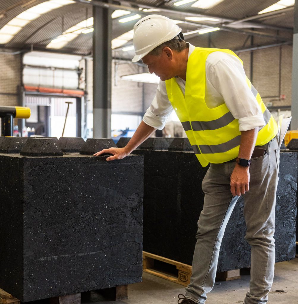 GRC blocks: PVC bouwblok van gerecycled PVC met KIWA-certificering